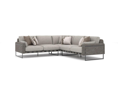 Luxus Möbel Eck Garnitur Wohnzimmer Einrichtung Sofa Couch L-Form Neu